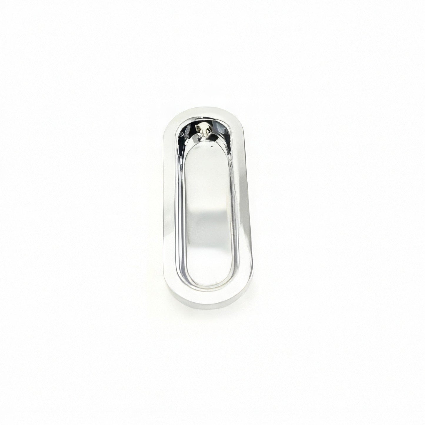 Ives 223B Wrought Brass Oblong Flush Pull 3-9/16" x 1-5/16" x 1/2".