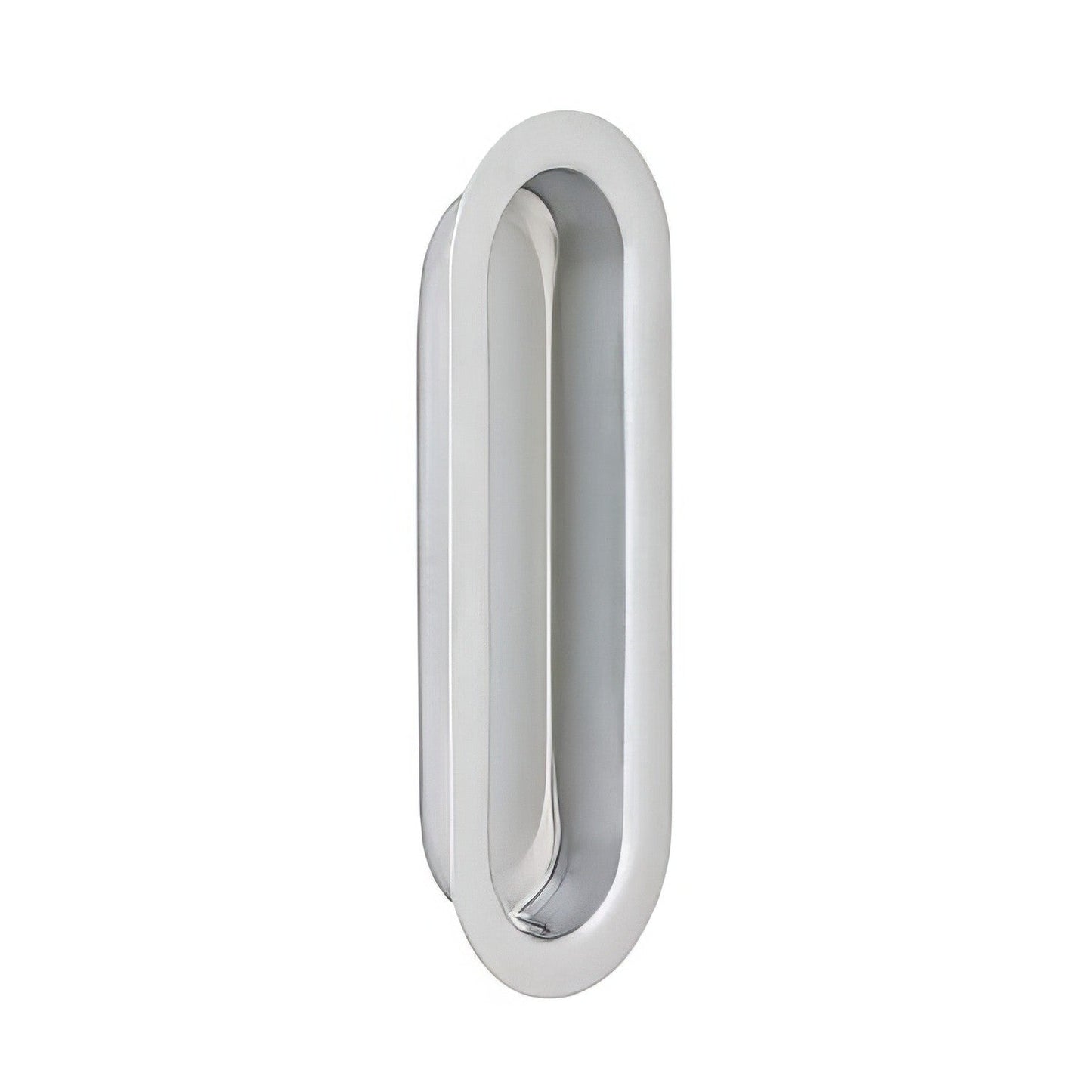 Ives 223B Wrought Brass Oblong Flush Pull 3-9/16" x 1-5/16" x 1/2".