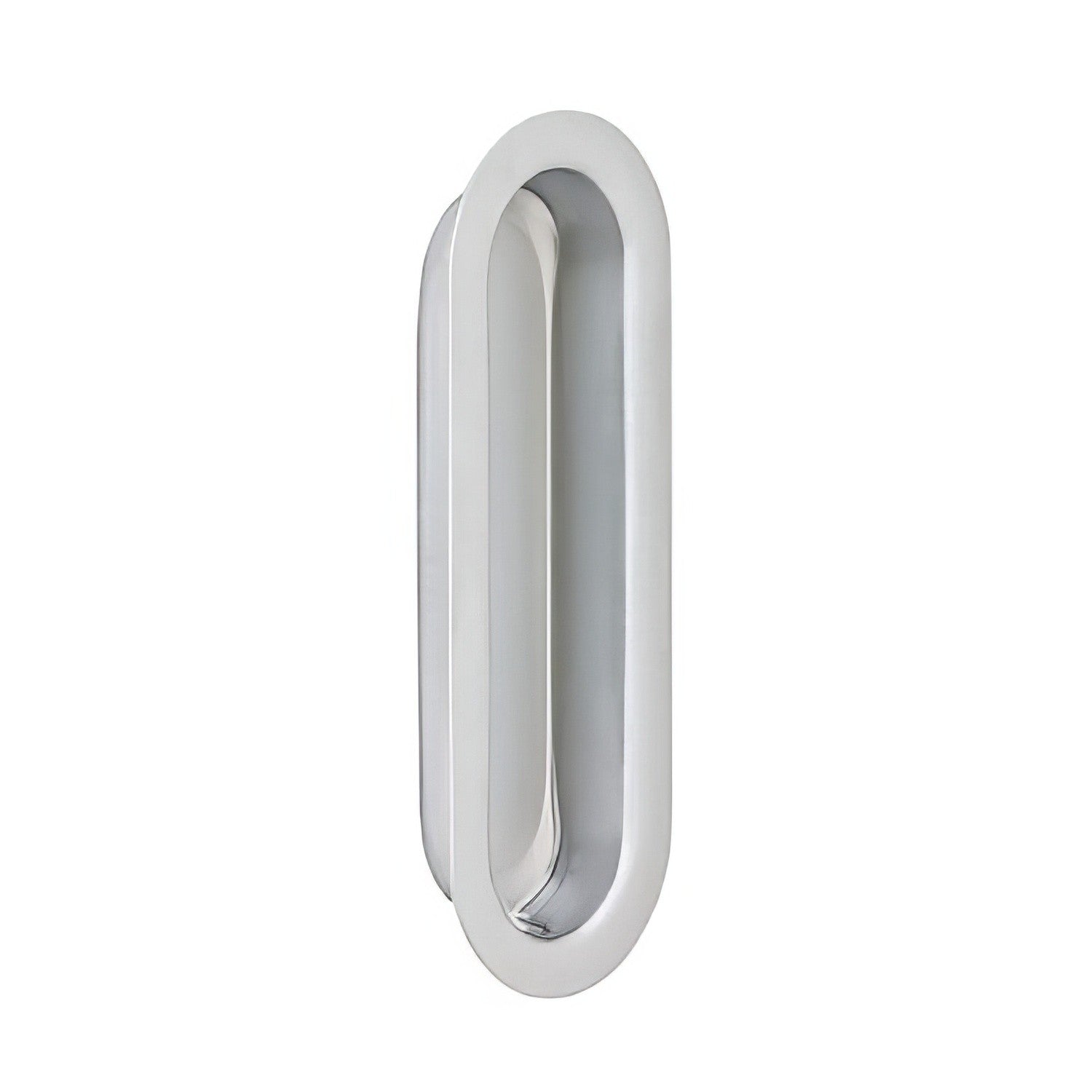 Ives 223B Wrought Brass Oblong Flush Pull 3-9/16" x 1-5/16" x 1/2".