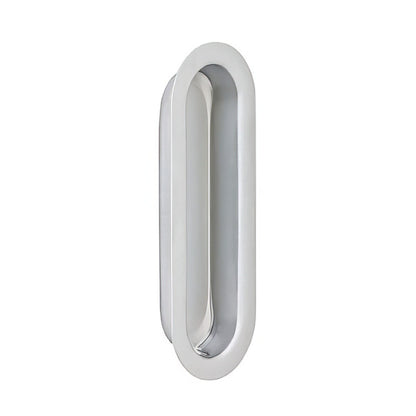 Ives 223B Wrought Brass Oblong Flush Pull 3-9/16" x 1-5/16" x 1/2".