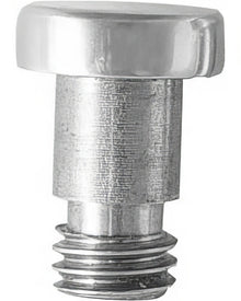 Emtek 3/4" Height Solid Brass Extended Button Tip for Hinge Pivot Stop.