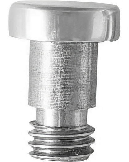 Emtek 3/4" Height Solid Brass Extended Button Tip for Hinge Pivot Stop.