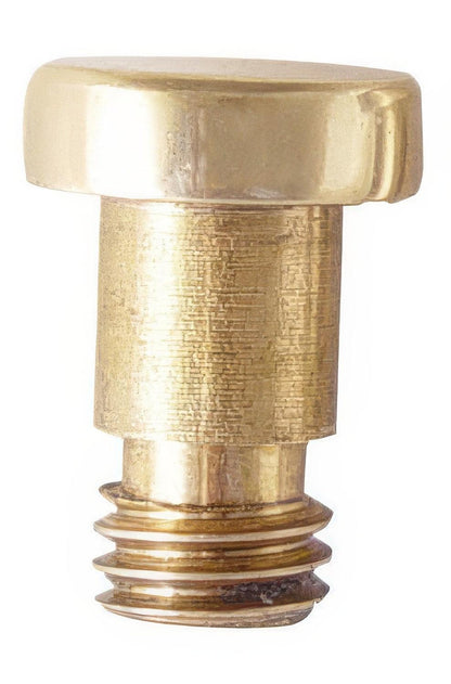 Emtek 3/4" Height Solid Brass Extended Button Tip for Hinge Pivot Stop