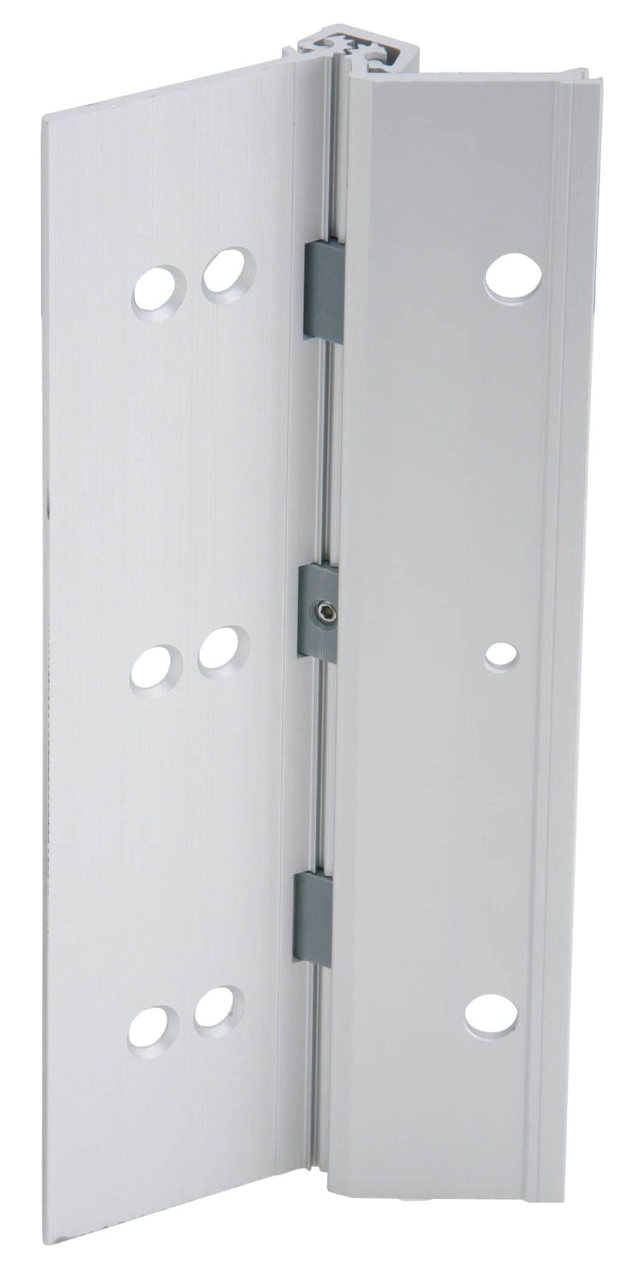 Ives 224HD9528 95" Heavy Duty Full Mortise Continuous Hinge Aluminum Finish.