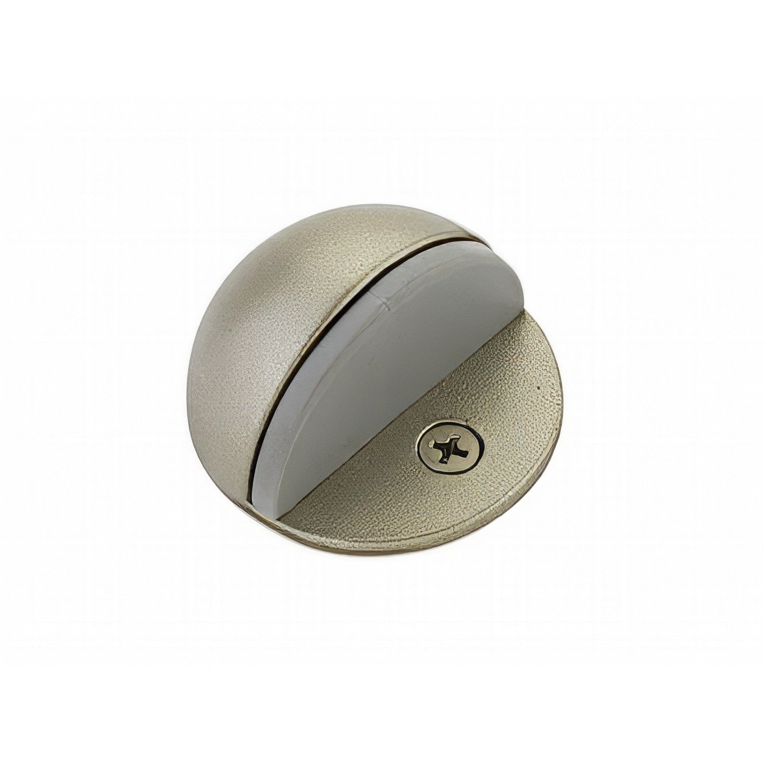 Emtek 1" Projection Solid Brass Half Dome Style Floor Mounted Door Stop.