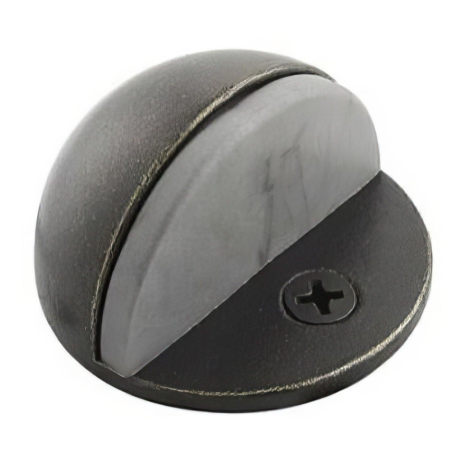 Emtek 1" Projection Solid Brass Half Dome Style Floor Mounted Door Stop