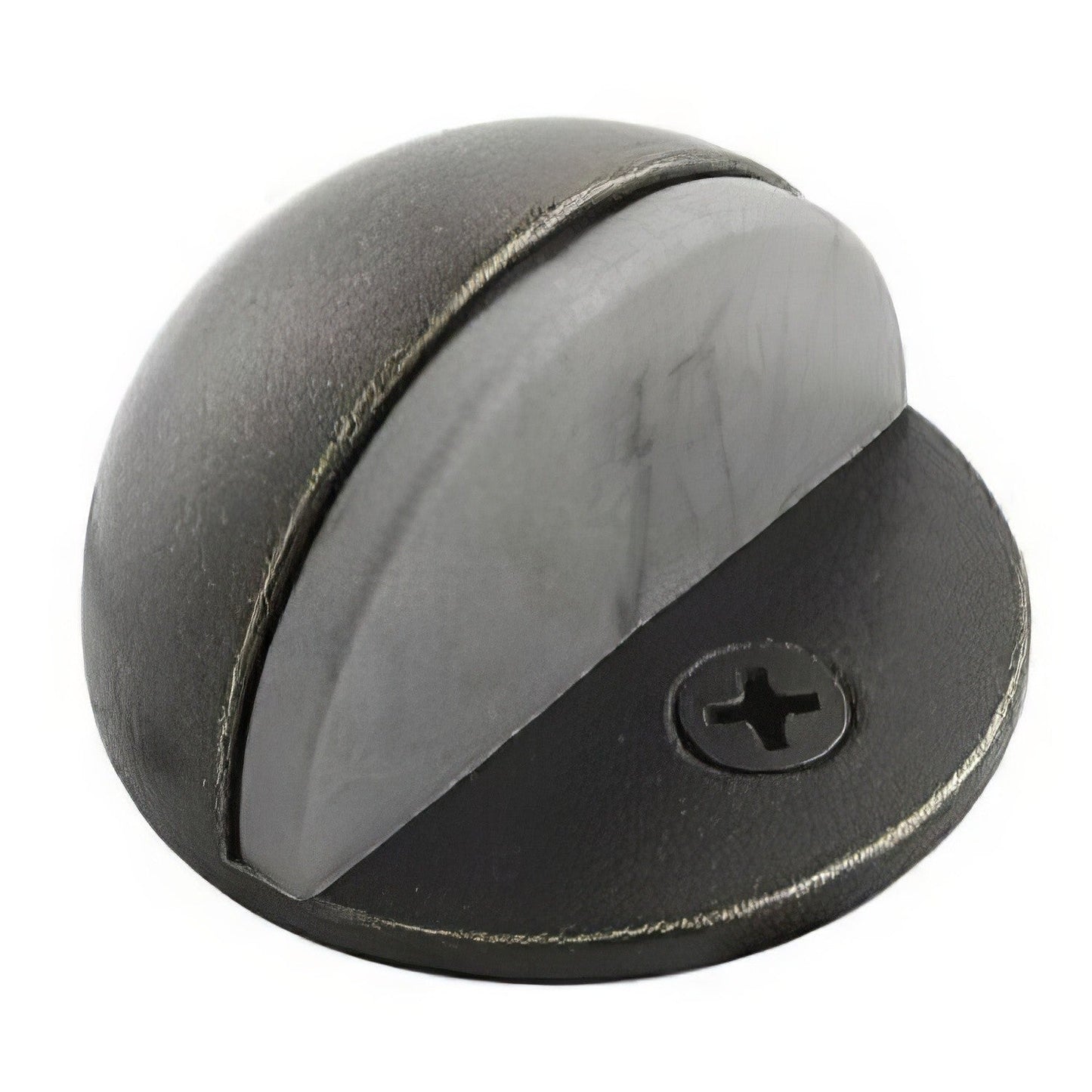 Emtek 1" Projection Solid Brass Half Dome Style Floor Mounted Door Stop.