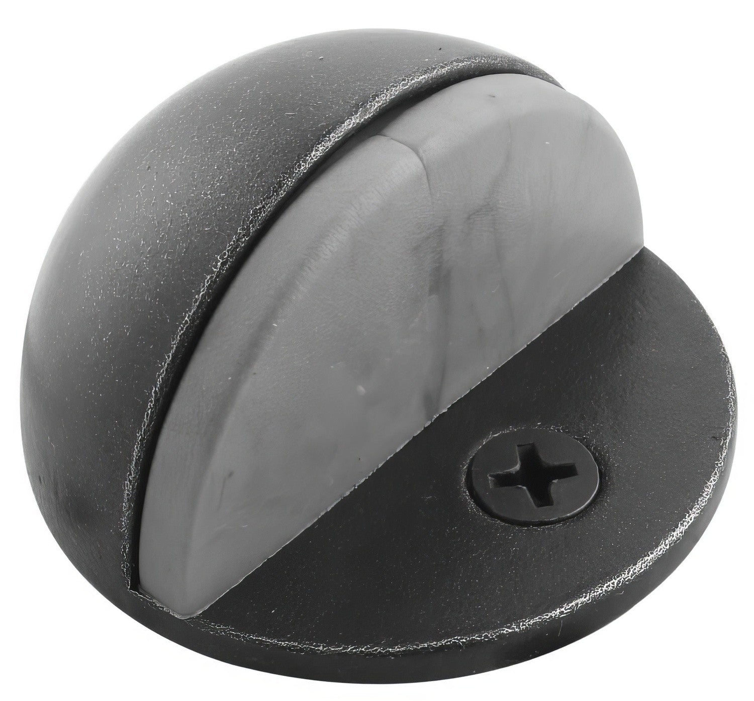 Emtek 1" Projection Solid Brass Half Dome Style Floor Mounted Door Stop.