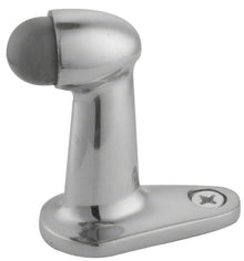 Emtek 2-7/8" Projection Goose Style Sold Brass Floor Mounted Door Stop.