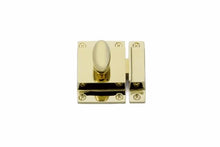 Emtek 2270US3 2-1/4" x 2" Cabinet Latch Polished Brass Finish.