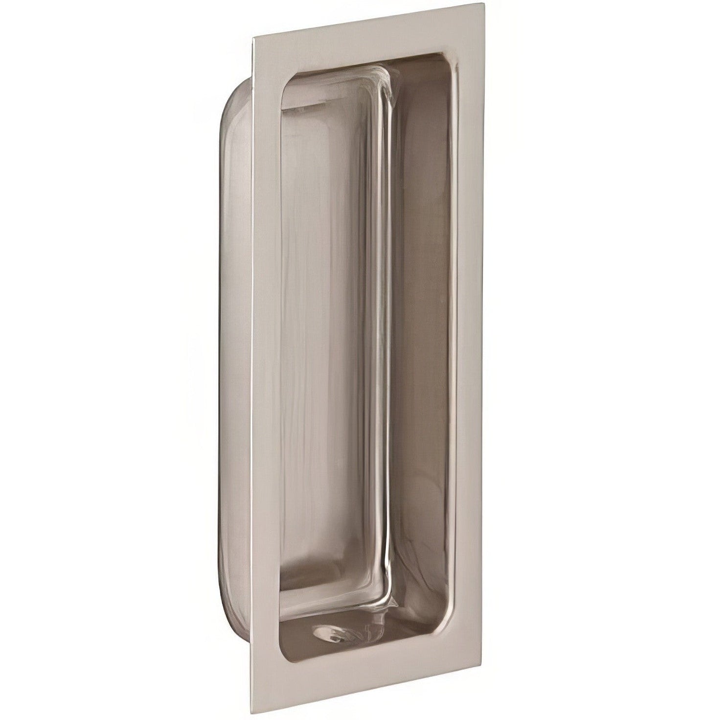 Ives 227B Wrought Brass Rectangle Flush Pull 3 5/8" x 1-3/4" x 9/16"