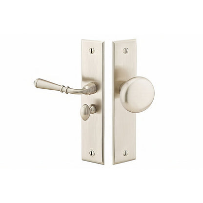 Emtek 6" Rectangular Style Screen Door Lockset.
