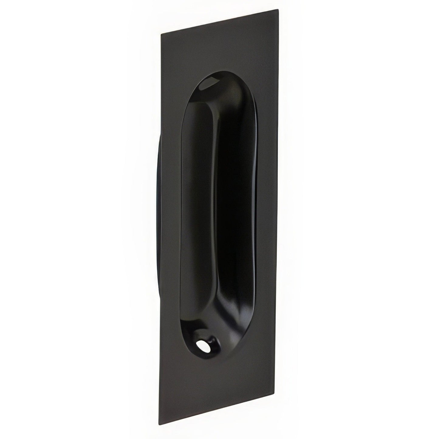 Ives 22B Low Profile Wrought Brass Oblong Flush Pull 3-1/8" x 1-5/16" x 7/16"