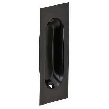 Ives 22B Low Profile Wrought Brass Oblong Flush Pull 3-1/8" x 1-5/16" x 7/16"