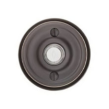 Emtek 2-3/4" Diameter Regular Style Brass Lighted Doorbell Rosette