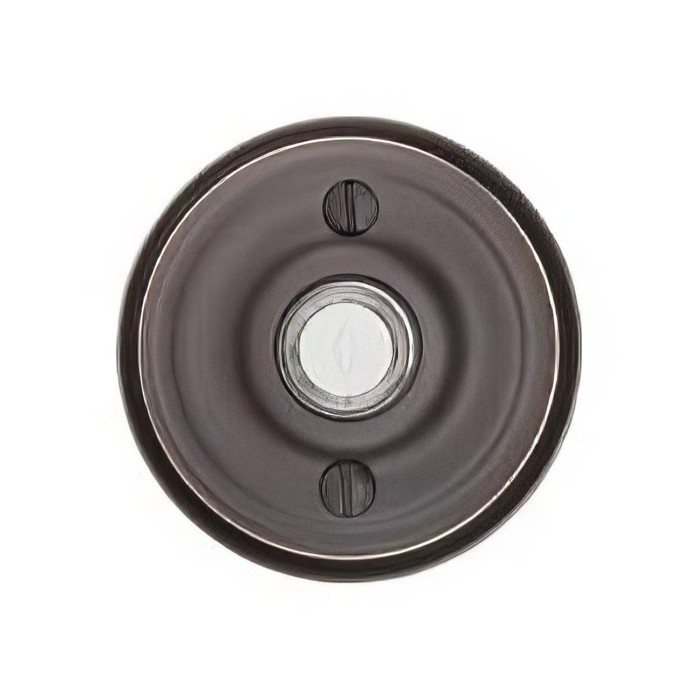 Emtek 2-3/4" Diameter Regular Style Brass Lighted Doorbell Rosette