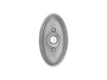 Emtek 4-1/2" Height Oval Style Brass Lighted Doorbell Rosette