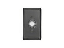 Emtek 4-3/8" Height Rectangular Style Brass Lighted Doorbell Rosette