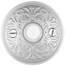 Emtek 2-3/4" Diameter Lancaster Style Brass Lighted Doorbell Rosette