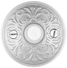 Emtek 2-3/4" Diameter Lancaster Style Brass Lighted Doorbell Rosette