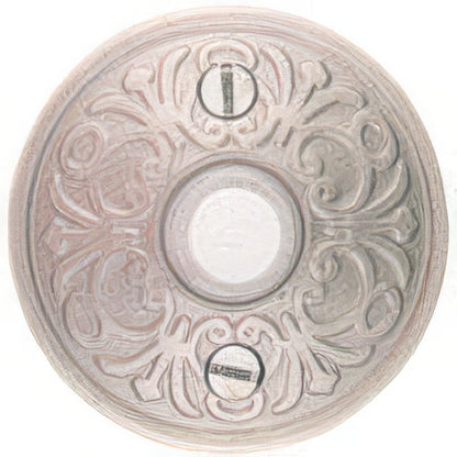 Emtek 2-3/4" Diameter Lancaster Style Brass Lighted Doorbell Rosette