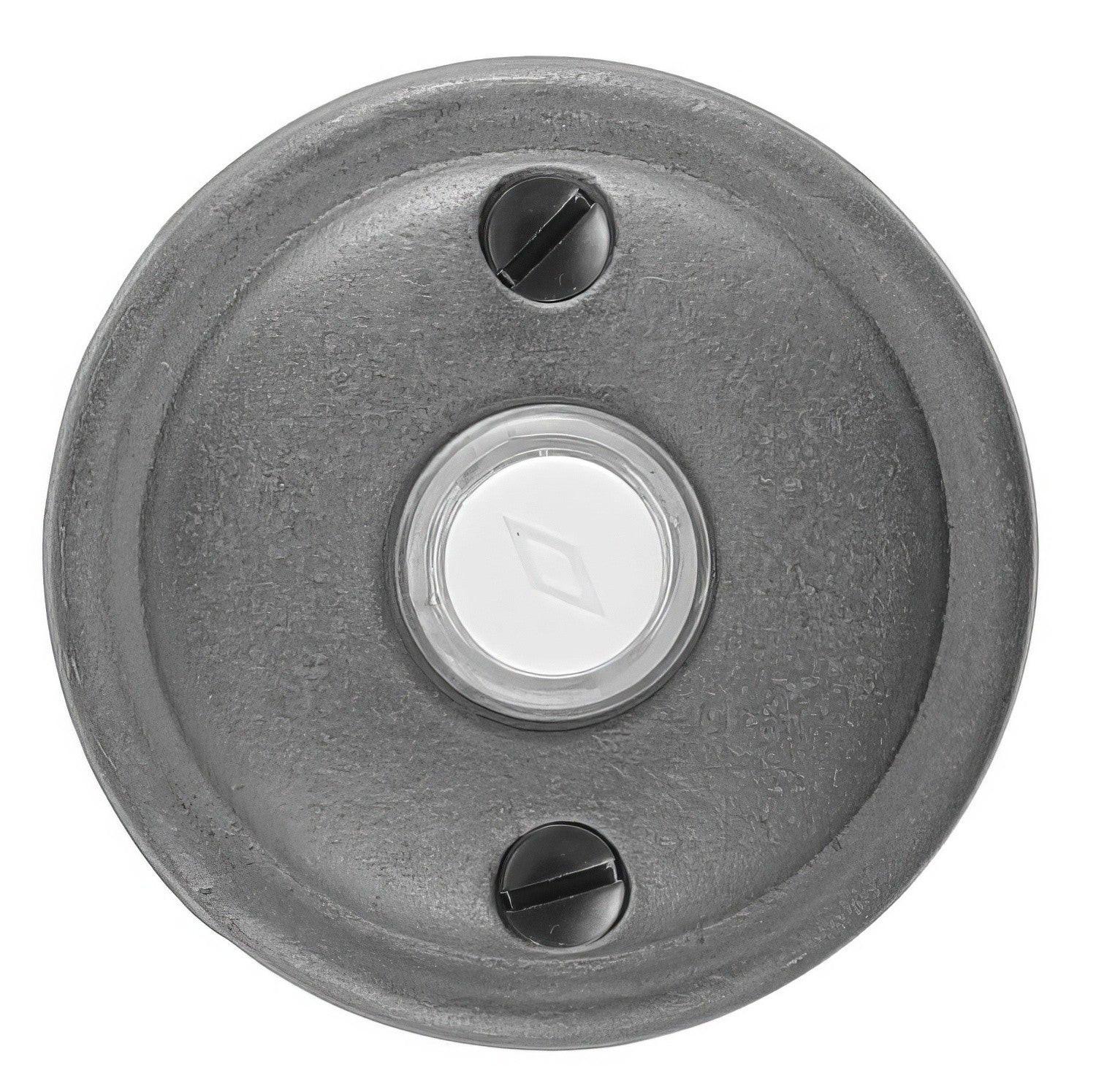 Emtek 2-5/8" Diameter Round Style Bronze Lighted Doorbell Rosette