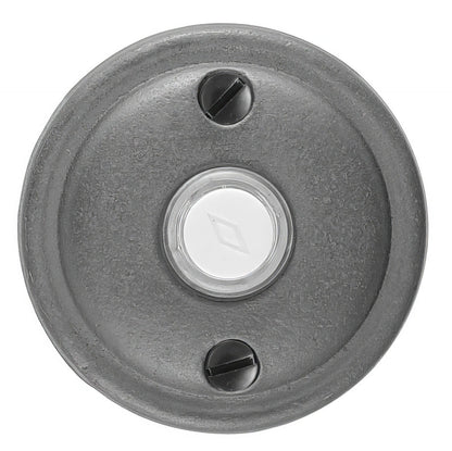 Emtek 2-5/8" Diameter Round Style Bronze Lighted Doorbell Rosette