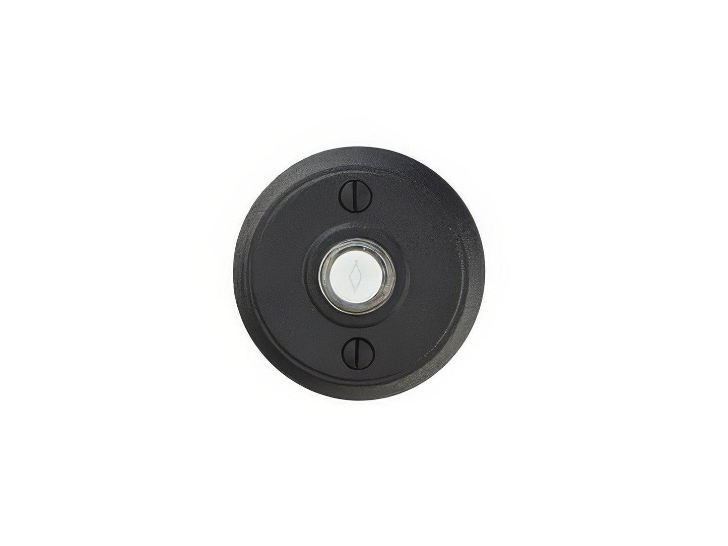 Emtek 2-5/8" Diameter Round Style Steel Lighted Doorbell Rosette