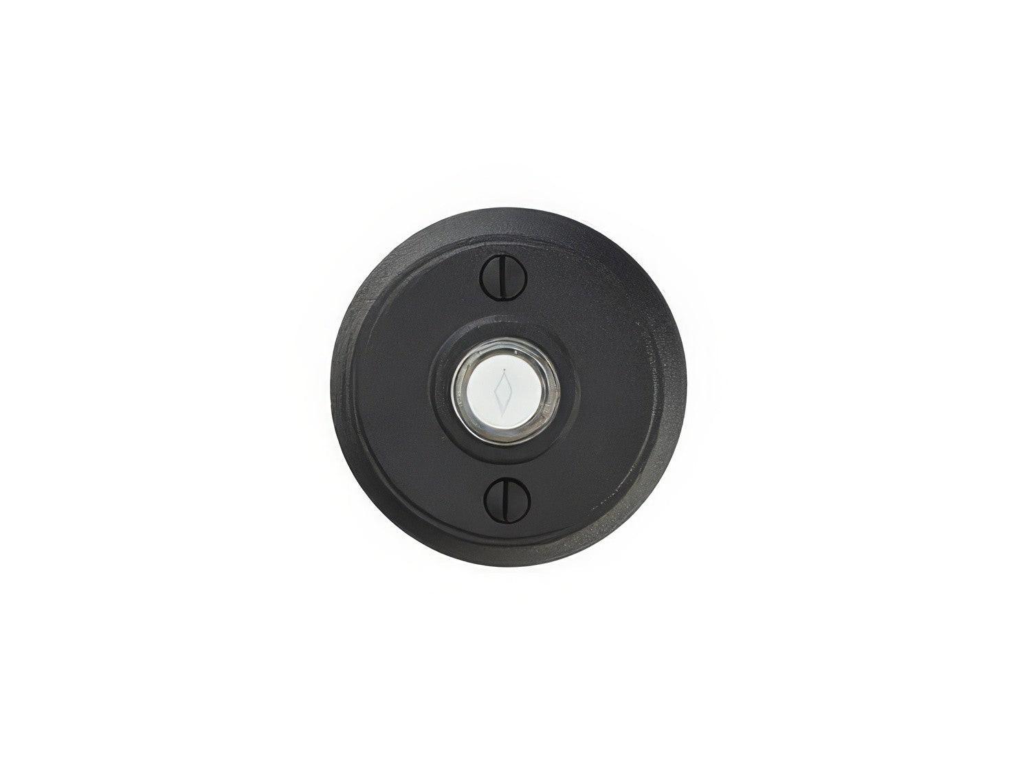 Emtek 2-5/8" Diameter Round Style Steel Lighted Doorbell Rosette