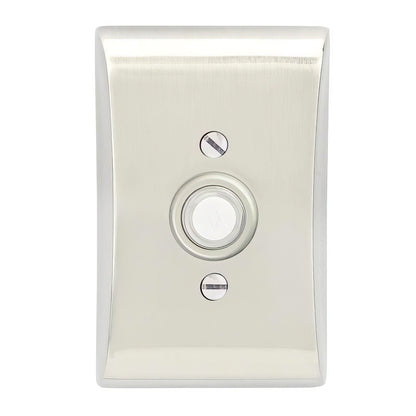 Emtek 2460 Doorbell Button Neos Rose