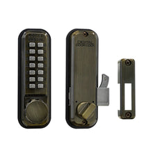 Lockey 2500 Mechanical Keyless Surface Mount Hook Bolt