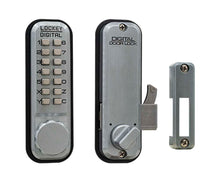 Lockey 2500SCMGKA Mechanical Keyless Surface Mount Hook Bolt Key Override
