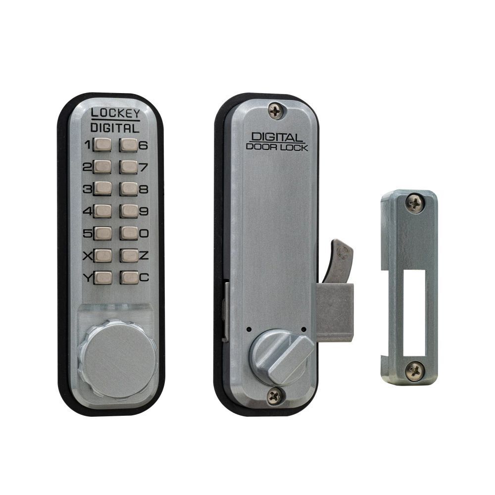Lockey 2500SCMG Mechanical Keyless Surface Mount Hook Bolt