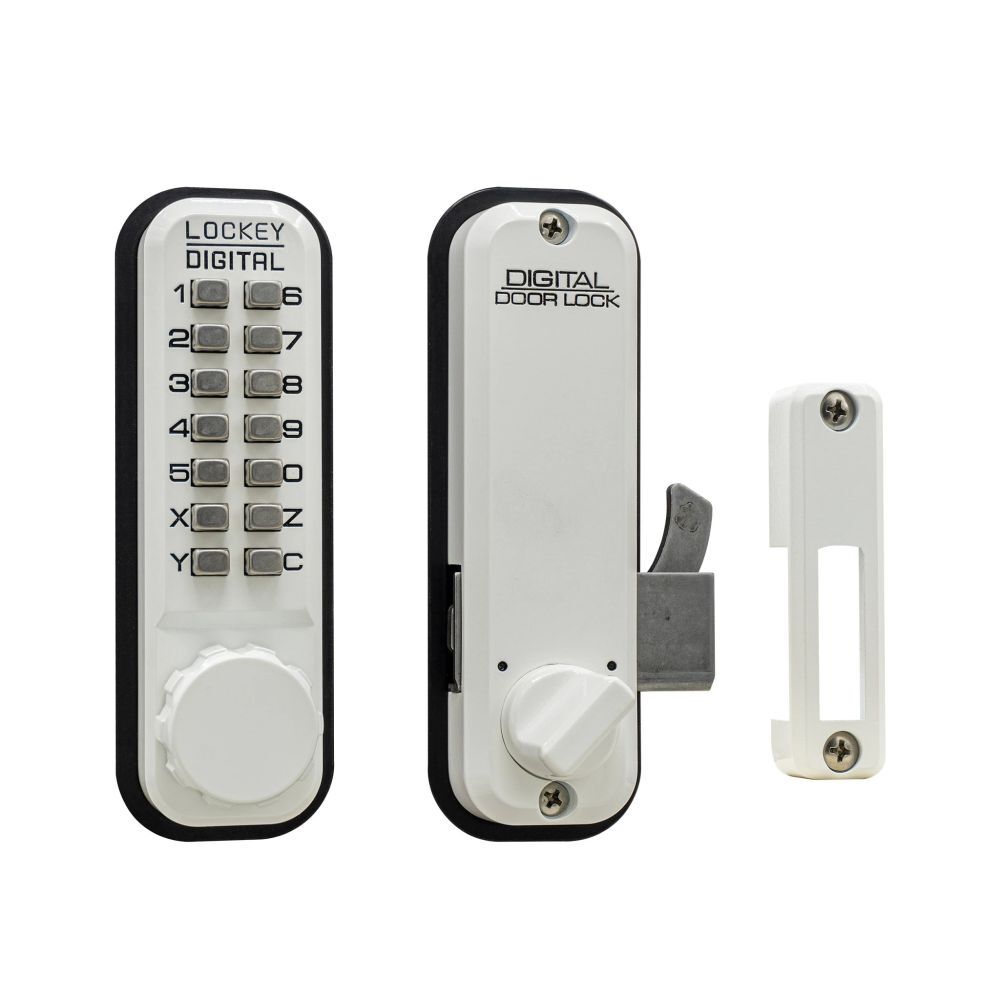 Lockey 2500 Mechanical Keyless Surface Mount Hook Bolt