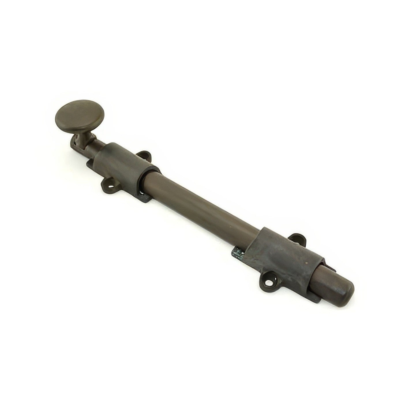Ives 253B-12 12" Solid Brass Surface Bolt 1-5/8" Width 1-1/8" Throw 1-5/16" Projection