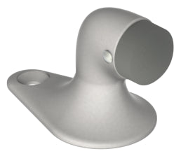 Hager 257F26D Short Gooseneck Floor Stop Satin Chrome Finish.
