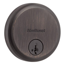 Kwikset 258-11PS.STRKP Hometown Low Profile Single Cylinder SmartKey Deadbolt with 6AL Latch and STRKP Strike Pack which includes Square Corner, Round Corner and 5303 Round Corner Full Lip Strikes KA3 Venetian Bronze Finish.