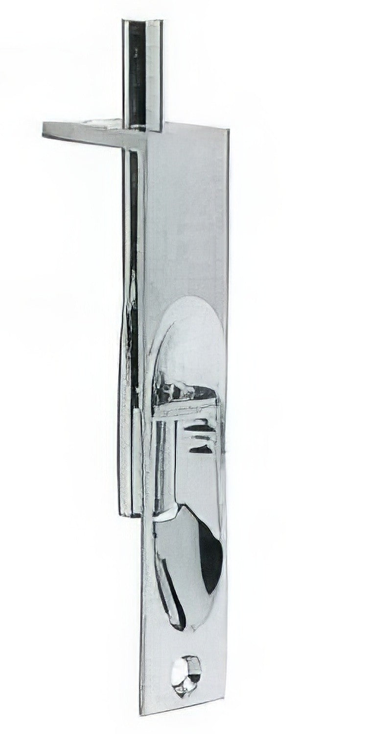 Ives 261B 4" Length Cast Brass Manual Flush Bolt with 3/4" Throw