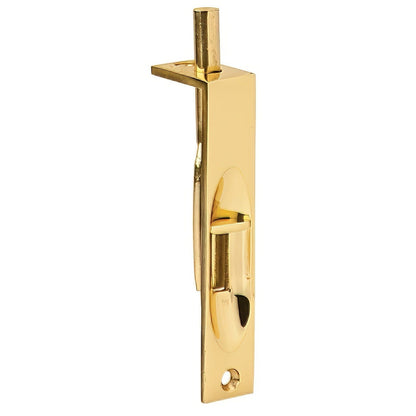 Ives 261B 4" Length Cast Brass Manual Flush Bolt with 3/4" Throw
