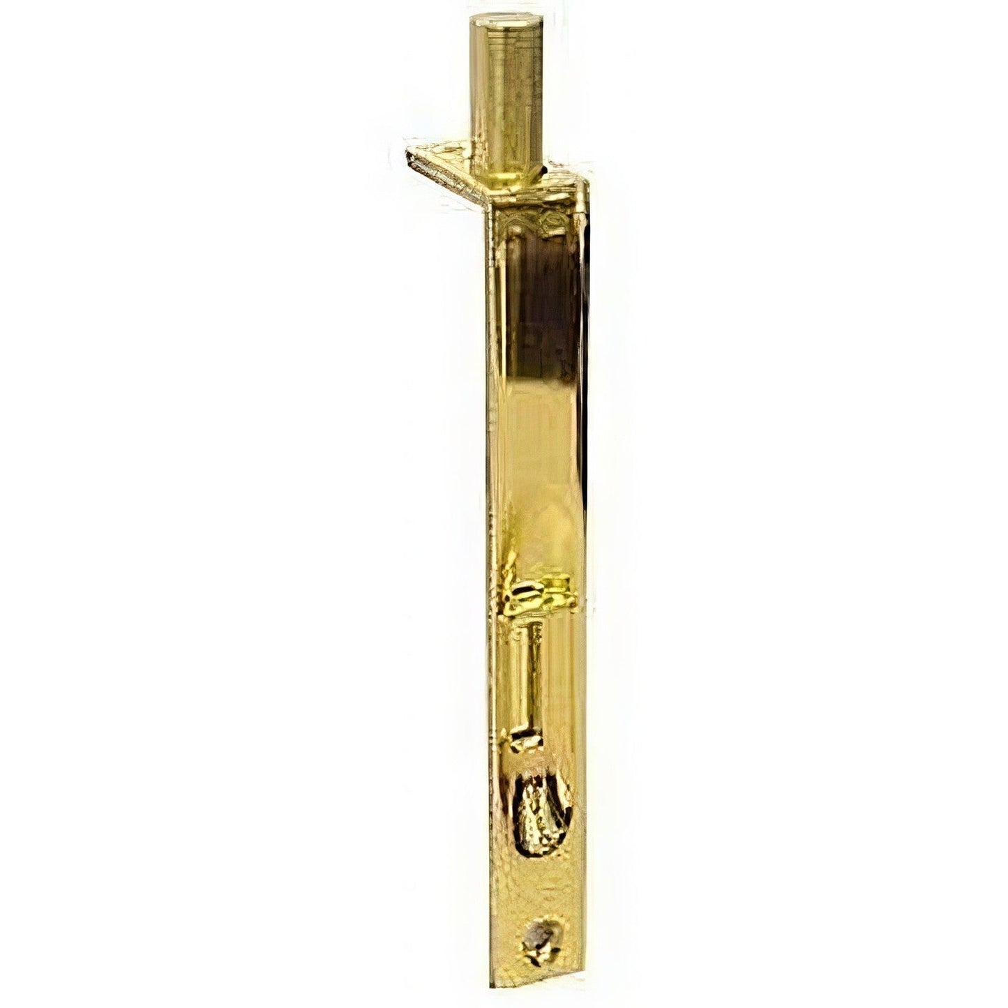 Ives 262B 6" Cast Brass Manual Flush Bolt with 1" Throw
