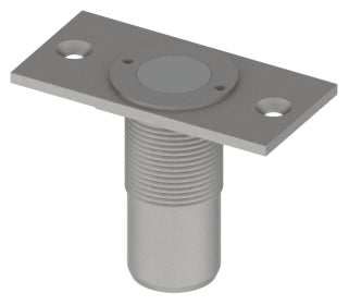 Hager 280X26D Dust Proof Strike with Removable Plate Satin Chrome Finish.