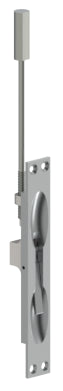Hager 282D26D Manual Flush Bolt for Metal Doors Satin Chrome Finish - Must be Ordered in Multiples of 2 *.