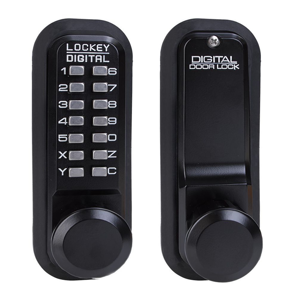 Lockey 2830JBMG Mechanical Keyless Knob Lock Passage Function Single Combination