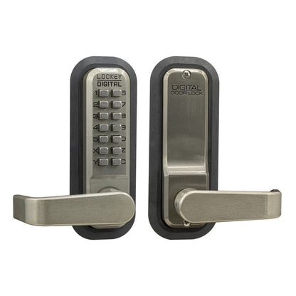Lockey 2835 Mechanical Keyless Lever Lock with Passage Function and Single Combination