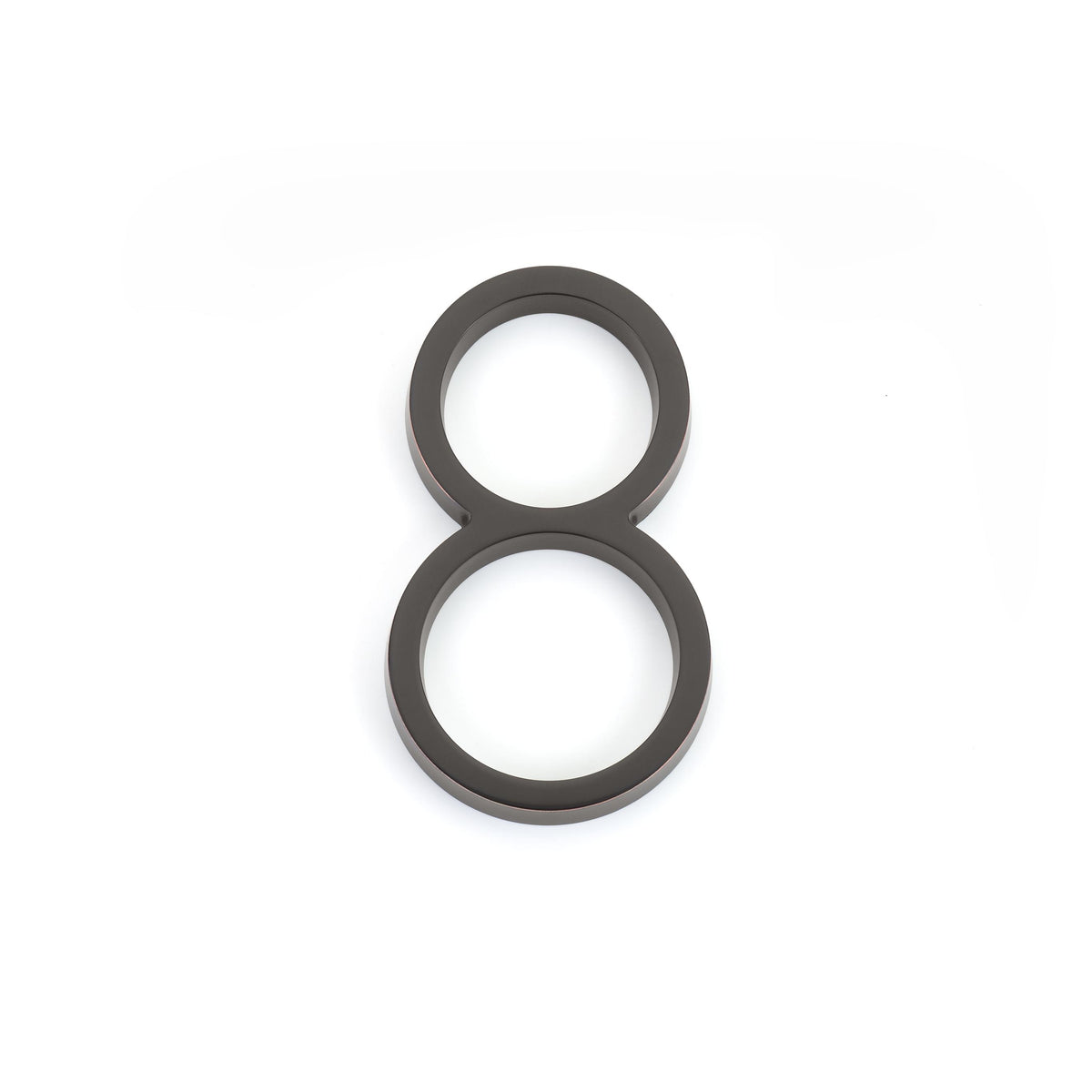 Emtek 2838US10B 7" Modern # 8 House Number Oil Rubbed Bronze Finish.