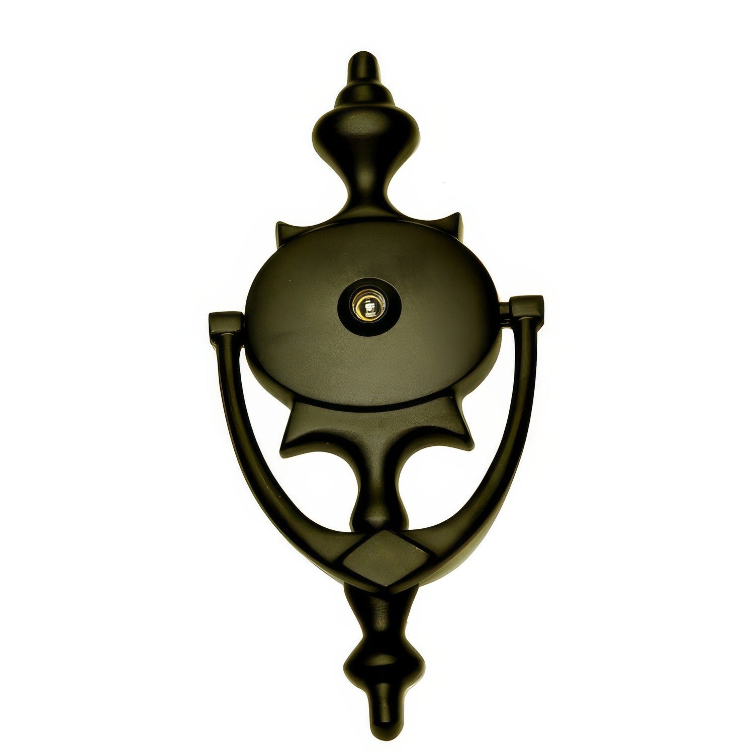 Better Home Products Colonial Door Knocker with Viewer.