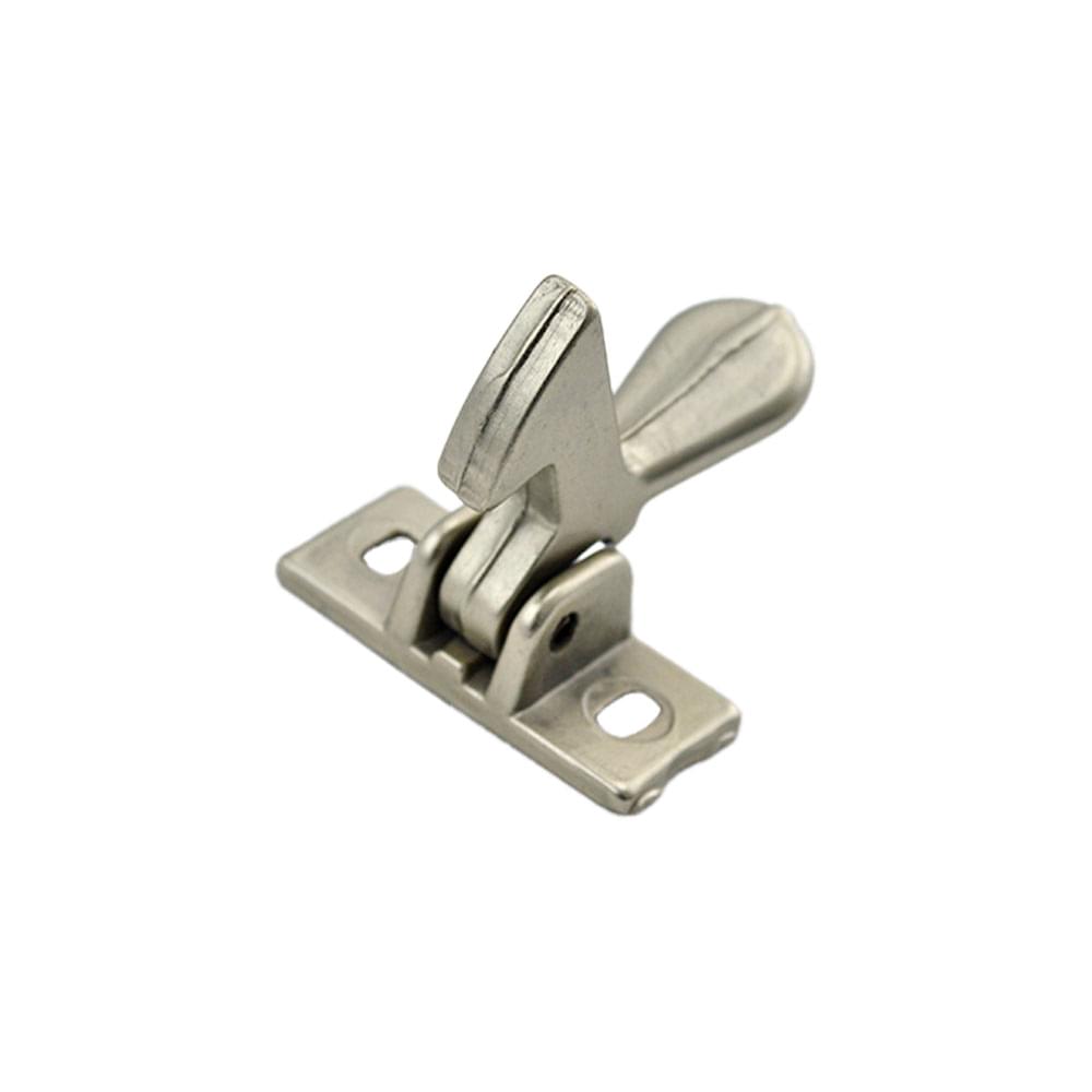 Ives 2A15 Aluminum Elbow Cabinet Latch Satin Nickel Finish.