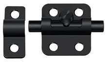 Deltana 2BBU19 2" Barrel Bolt; Black Finish.