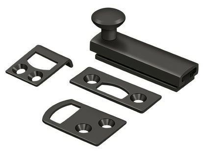Deltana 2SBCS 2" Surface Bolt with Concealed Screw