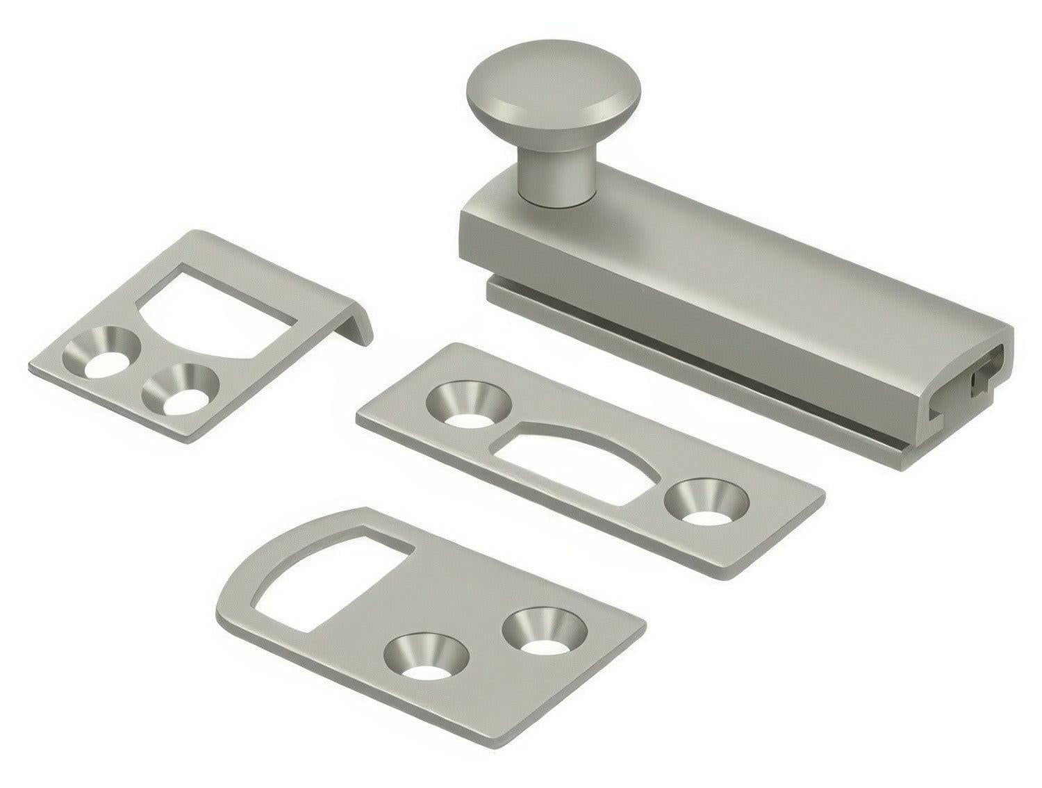 Deltana 2SBCS 2" Surface Bolt with Concealed Screw